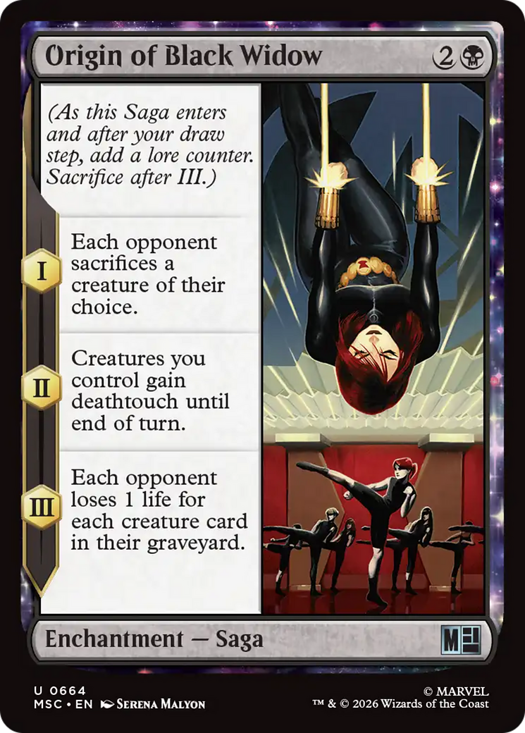 Origin of Black Widow [Marvel Super Heroes Commander] | Gamers Paradise