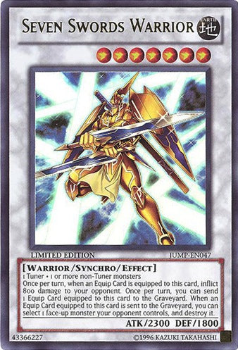 Seven Swords Warrior [JUMP-EN047] Ultra Rare | Gamers Paradise