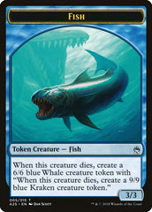 Fish // Kraken Double-Sided Token [Masters 25 Tokens] | Gamers Paradise