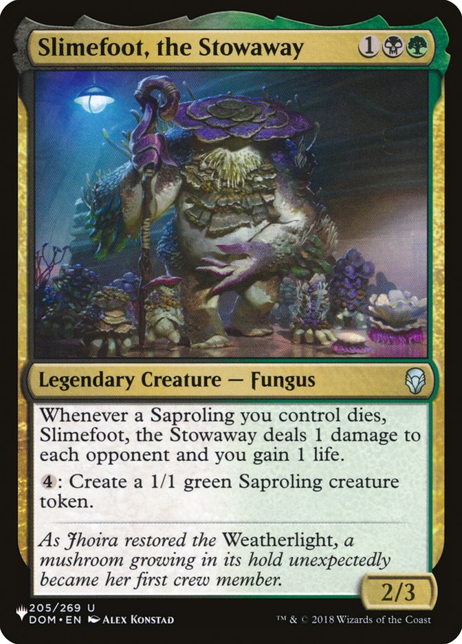Slimefoot, the Stowaway [The List] | Gamers Paradise