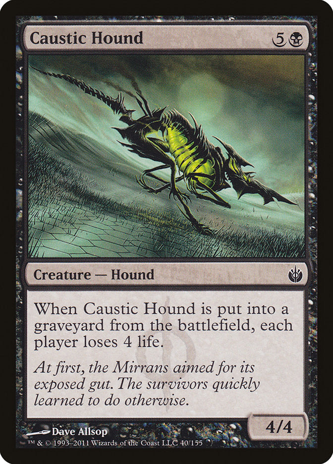 Caustic Hound [Mirrodin Besieged] | Gamers Paradise