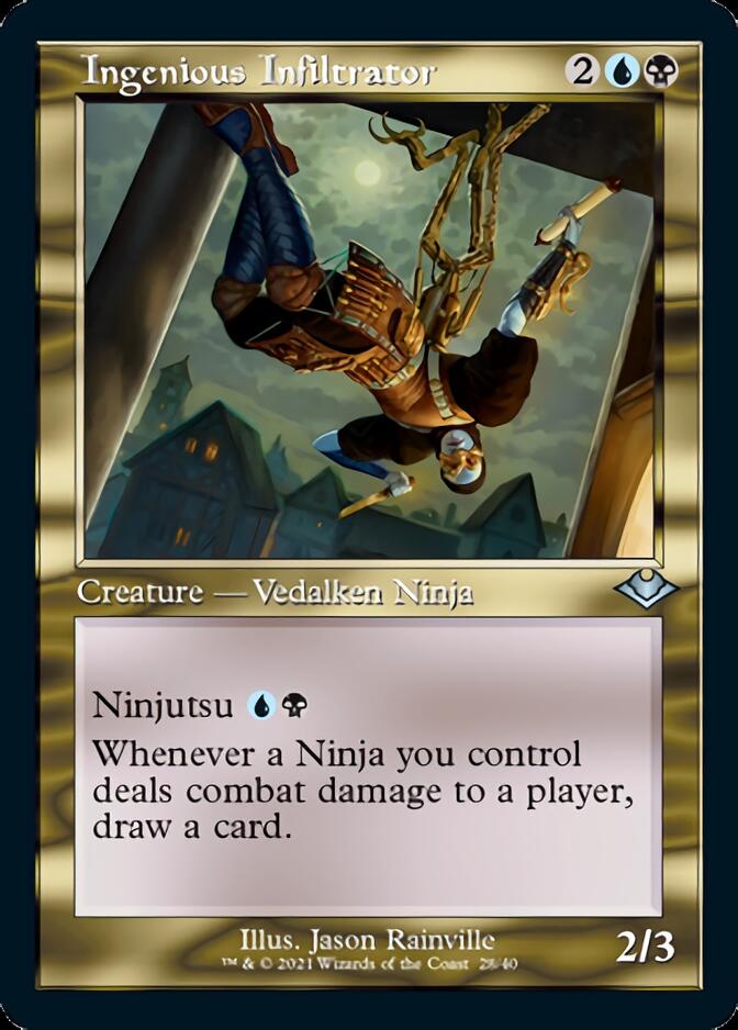 Ingenious Infiltrator (Retro Foil Etched) [Modern Horizons] | Gamers Paradise