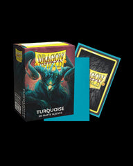 Dragon Shield: Standard 100ct Sleeves - Turquoise (Matte) | Gamers Paradise