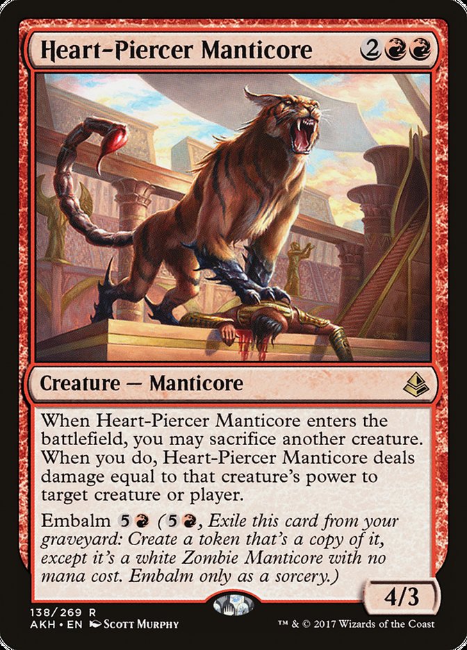 Heart-Piercer Manticore [Amonkhet] | Gamers Paradise