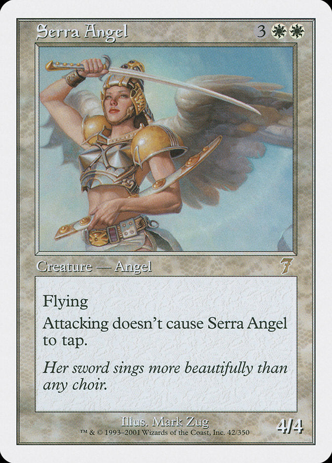 Serra Angel [Seventh Edition] | Gamers Paradise
