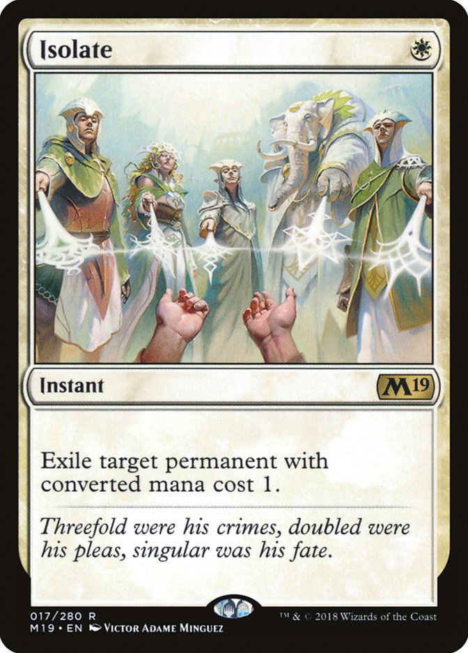 Isolate [Core Set 2019] | Gamers Paradise