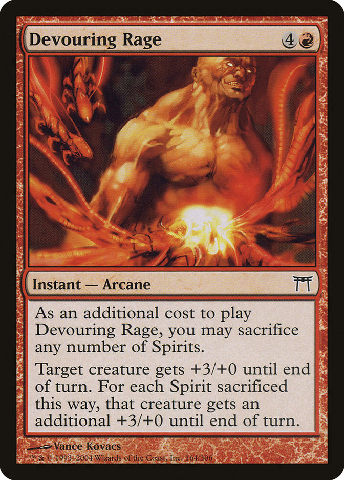Devouring Rage [Champions of Kamigawa] | Gamers Paradise