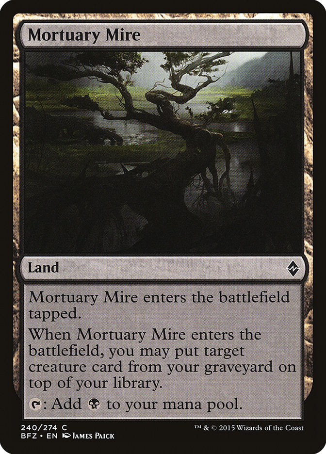 Mortuary Mire [Battle for Zendikar] | Gamers Paradise
