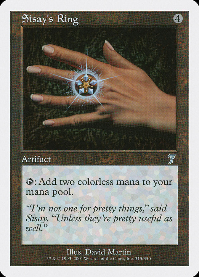 Sisay's Ring [Seventh Edition] | Gamers Paradise