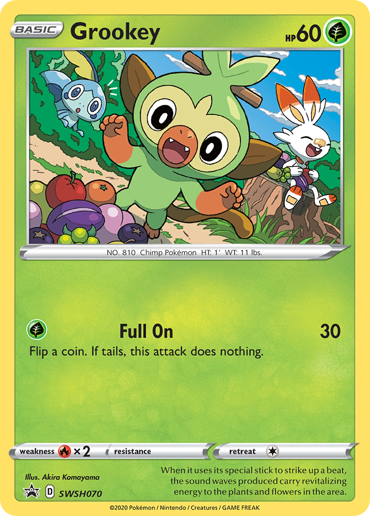 Grookey (SWSH070) [Sword & Shield: Black Star Promos] | Gamers Paradise