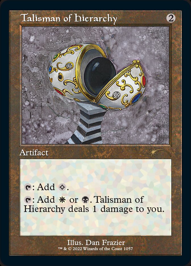 Talisman of Hierarchy (Foil Etched) [Secret Lair Drop Series] | Gamers Paradise