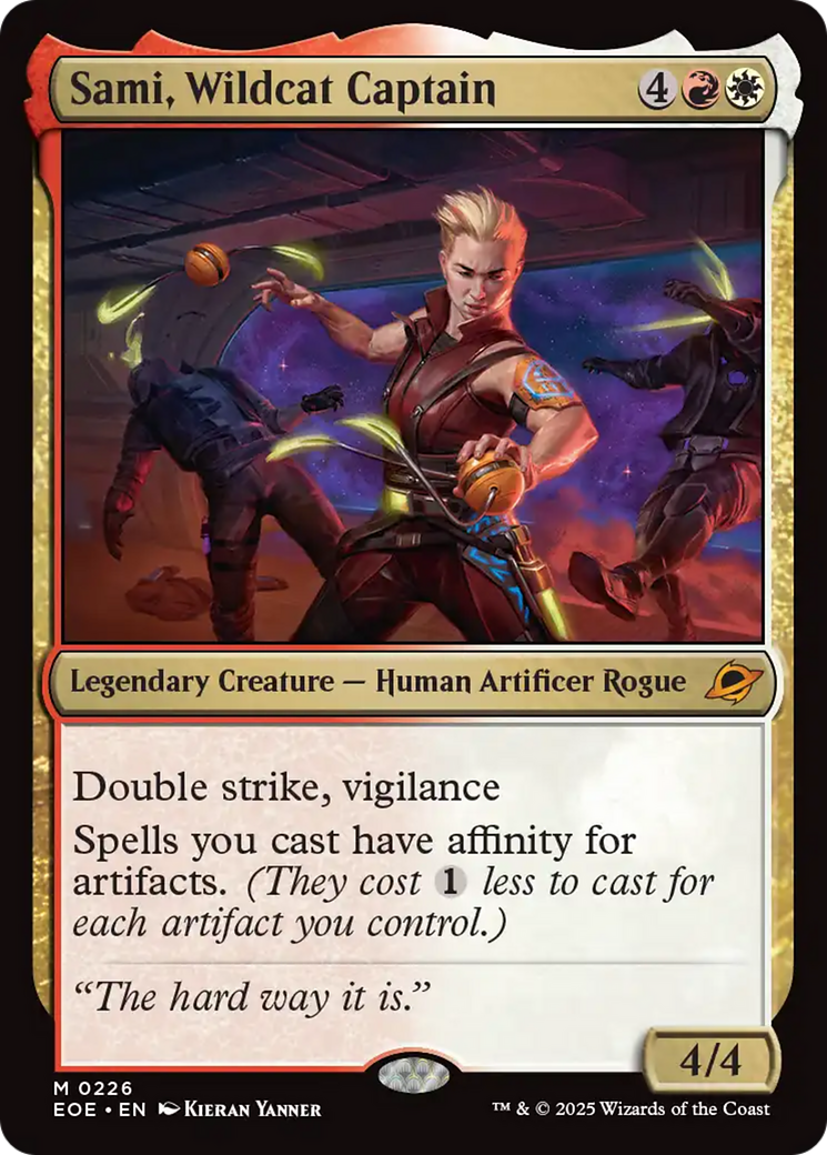 Sami, Wildcat Captain [Edge of Eternities] | Gamers Paradise