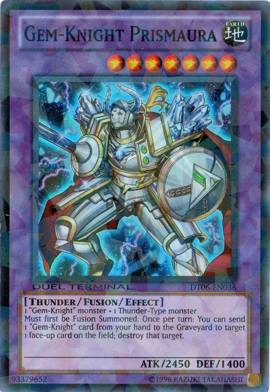 Gem-Knight Prismaura [DT06-EN036] Super Rare | Gamers Paradise