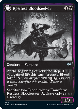 Restless Bloodseeker // Bloodsoaked Reveler [Innistrad: Double Feature] | Gamers Paradise