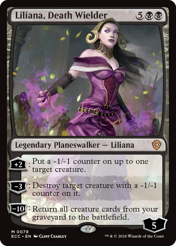 Liliana, Death Wielder [Lorwyn Eclipsed Commander] | Gamers Paradise