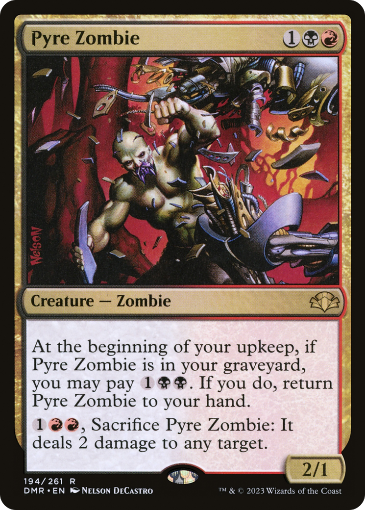 Pyre Zombie [Dominaria Remastered] | Gamers Paradise