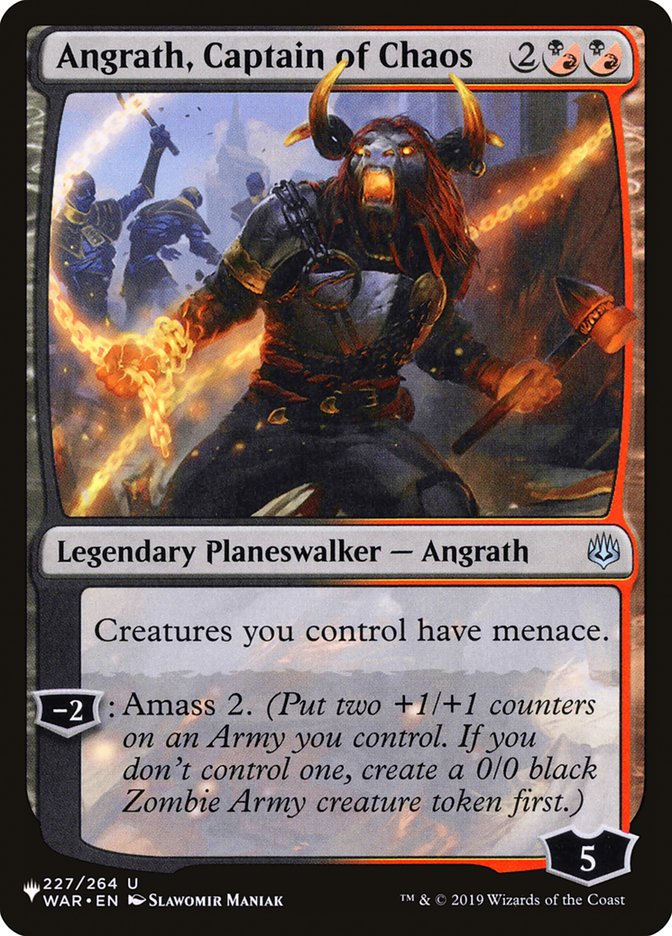 Angrath, Captain of Chaos [The List] | Gamers Paradise