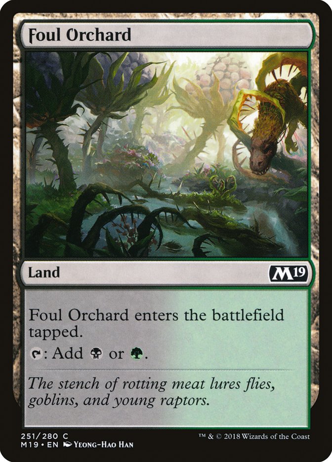 Foul Orchard [Core Set 2019] | Gamers Paradise