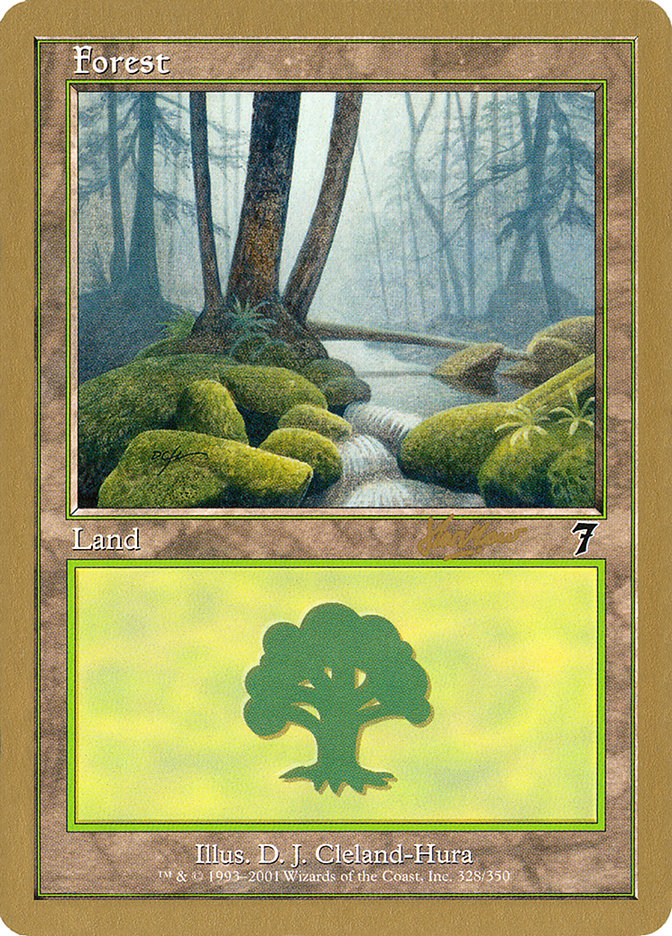 Forest (328) (Sim Han How) [World Championship Decks 2002] | Gamers Paradise