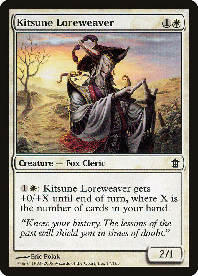 Kitsune Loreweaver [Saviors of Kamigawa] | Gamers Paradise
