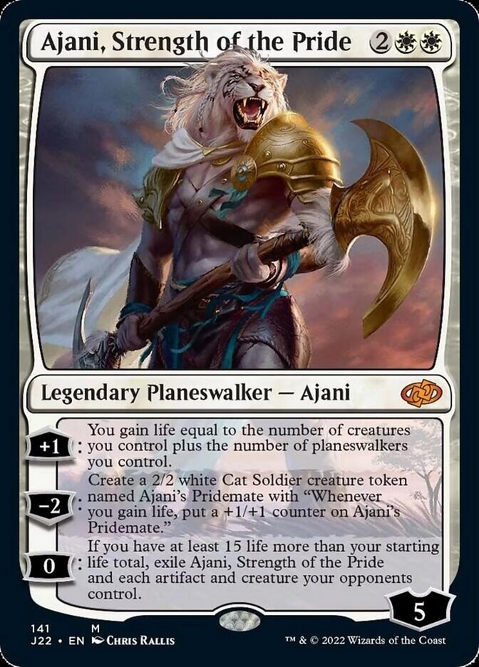 Ajani, Strength of the Pride [Jumpstart 2022] | Gamers Paradise