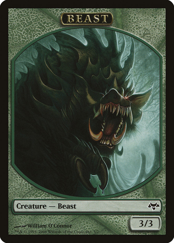 Beast Token [Eventide Tokens] | Gamers Paradise