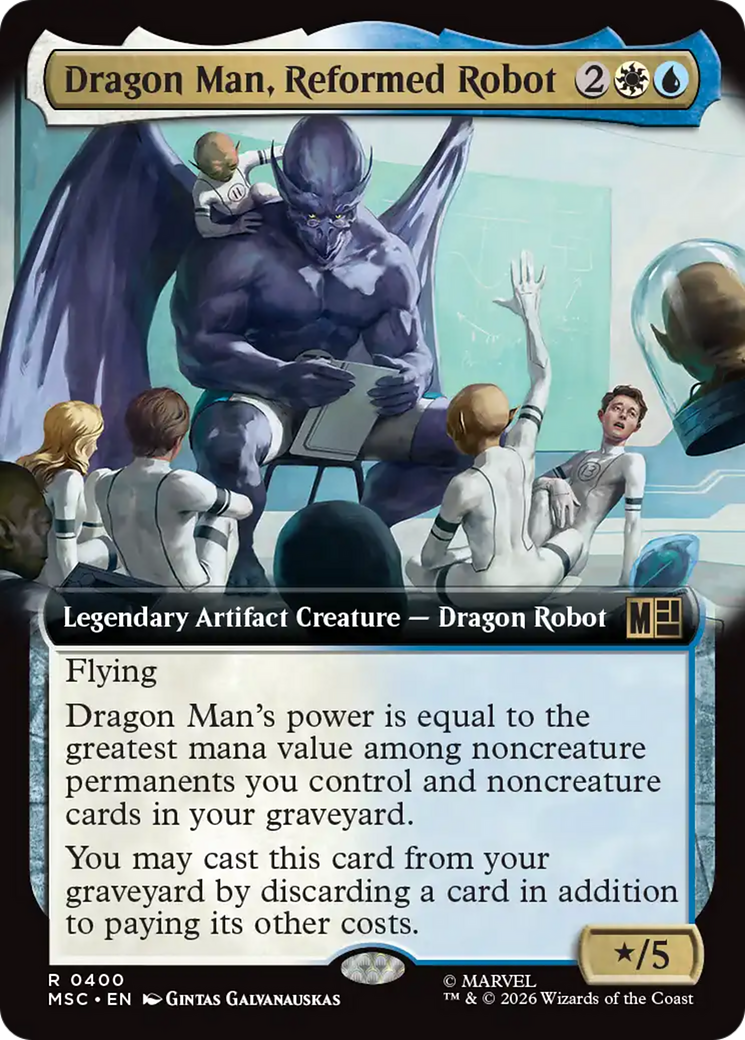 Dragon Man, Reformed Robot (Extended Art) [Marvel Super Heroes Commander] | Gamers Paradise