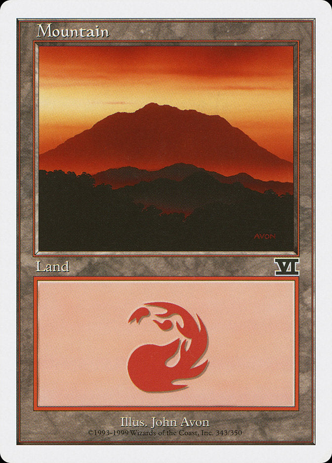Mountain (343) [Classic Sixth Edition] | Gamers Paradise