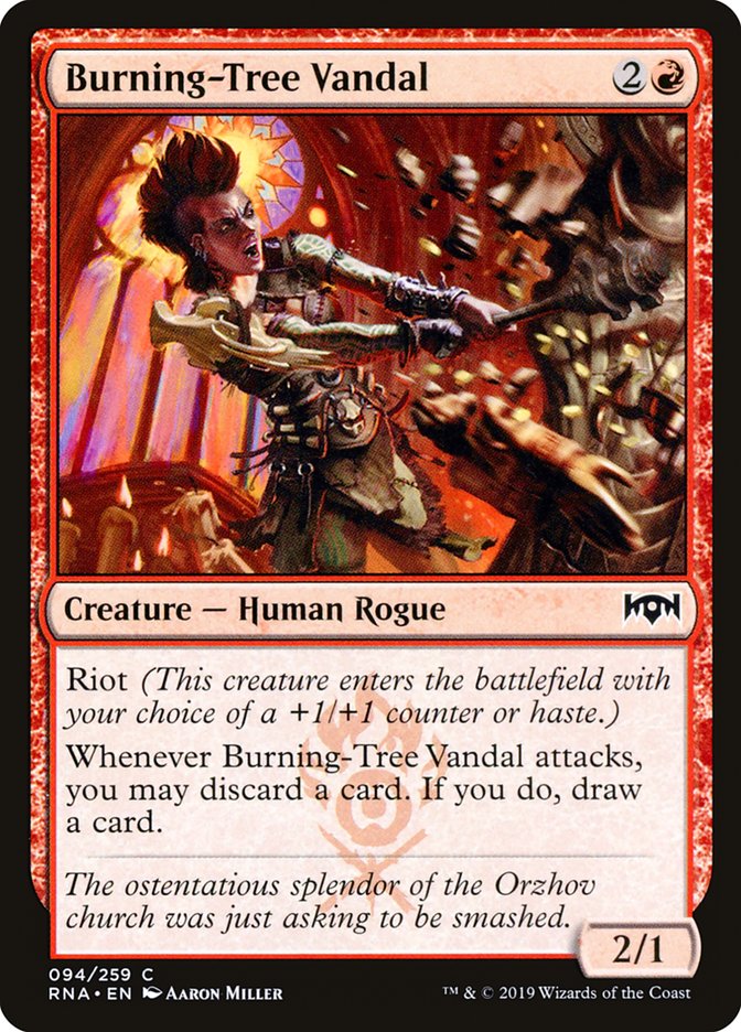 Burning-Tree Vandal [Ravnica Allegiance] | Gamers Paradise