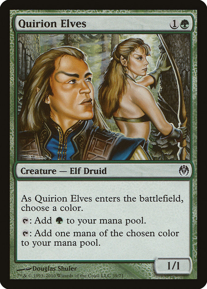 Quirion Elves [Duel Decks: Phyrexia vs. the Coalition] | Gamers Paradise