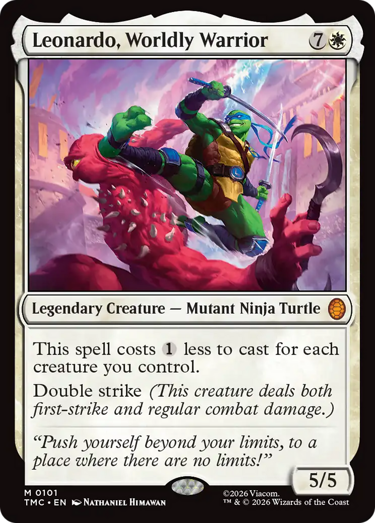Leonardo, Worldly Warrior [Teenage Mutant Ninja Turtles Commander] | Gamers Paradise
