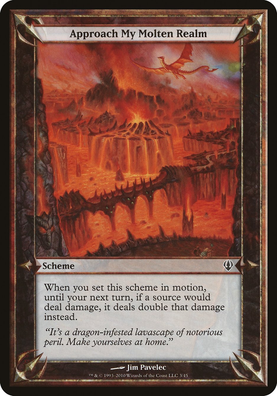 Approach My Molten Realm (Schemes) [Archenemy Schemes] | Gamers Paradise