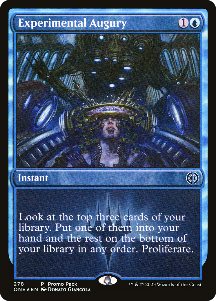 Experimental Augury (Promo Pack) [Phyrexia: All Will Be One Promos] | Gamers Paradise