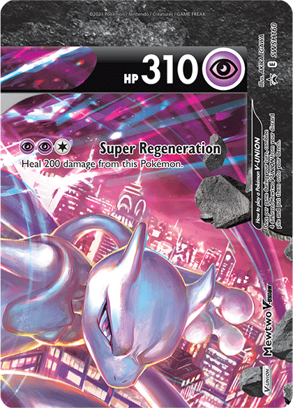 Mewtwo V-Union (SWSH160) [Sword & Shield: Black Star Promos] | Gamers Paradise