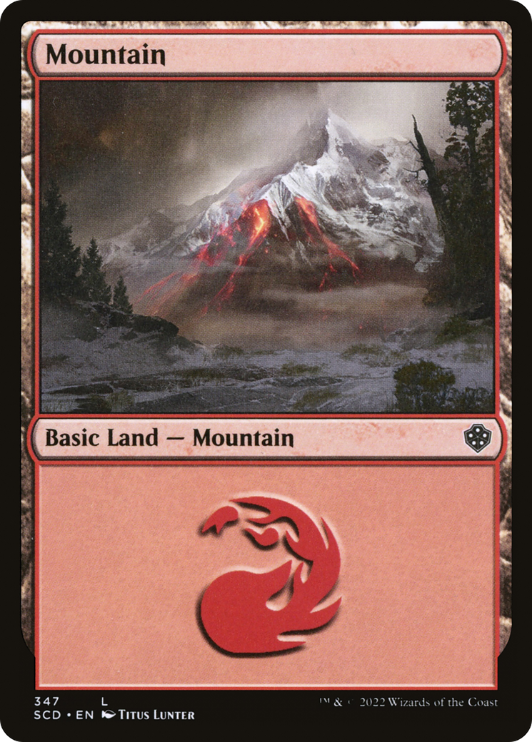 Mountain (347) [Starter Commander Decks] | Gamers Paradise