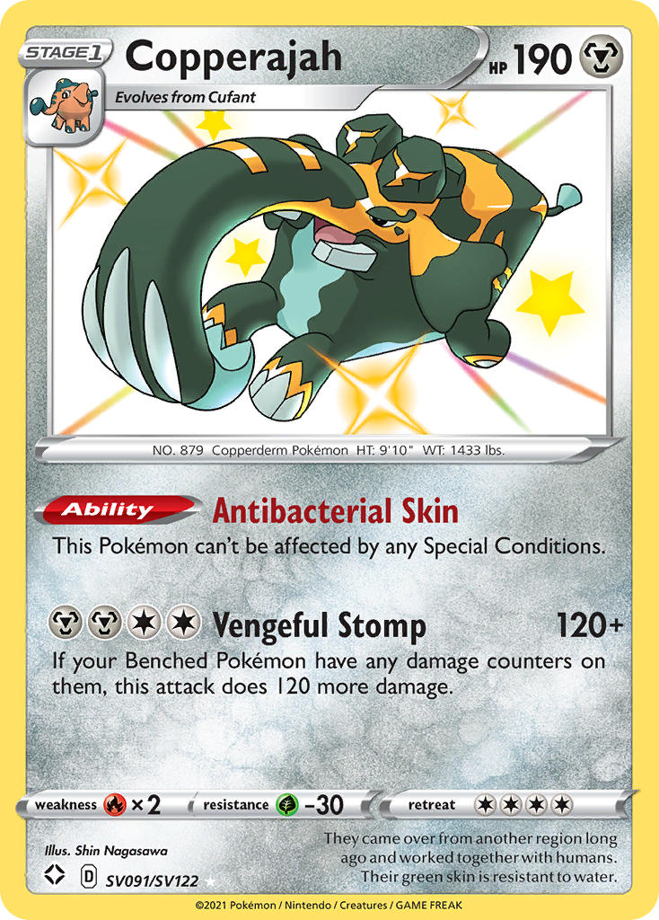 Copperajah (SV091/SV122) [Sword & Shield: Shining Fates] | Gamers Paradise