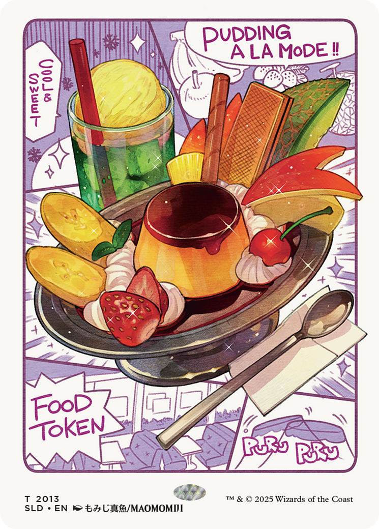 Food Token (2013) (Rainbow Foil) [Secret Lair Drop Series] | Gamers Paradise