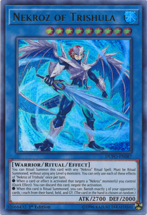 Nekroz of Trishula [DUPO-EN087] Ultra Rare | Gamers Paradise