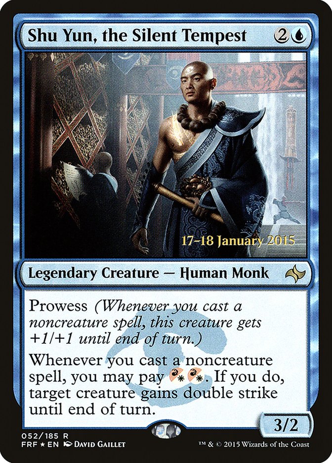 Shu Yun, the Silent Tempest [Fate Reforged Prerelease Promos] | Gamers Paradise