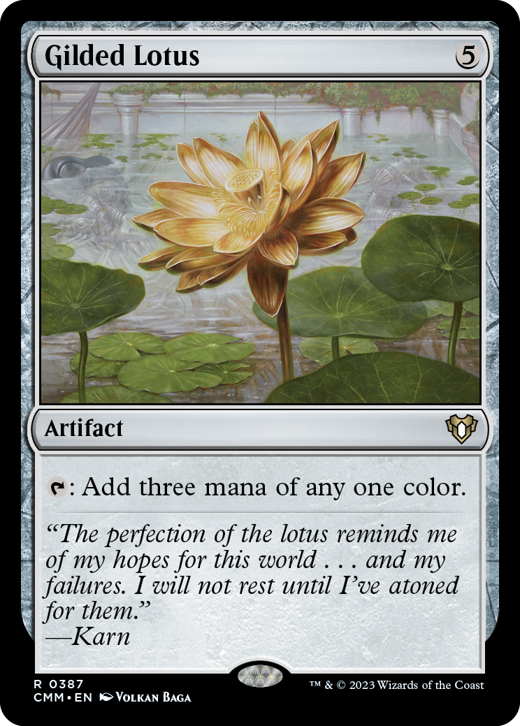 Gilded Lotus [Commander Masters] | Gamers Paradise