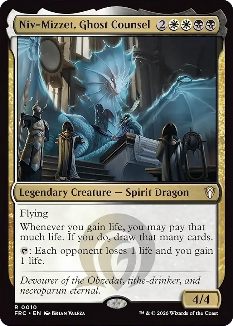 Niv-Mizzet, Ghost Counsel [Reality Fracture Commander] | Gamers Paradise