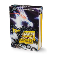 Dragon Shield: Japanese Size 60ct Sleeves - Clear (Classic) | Gamers Paradise