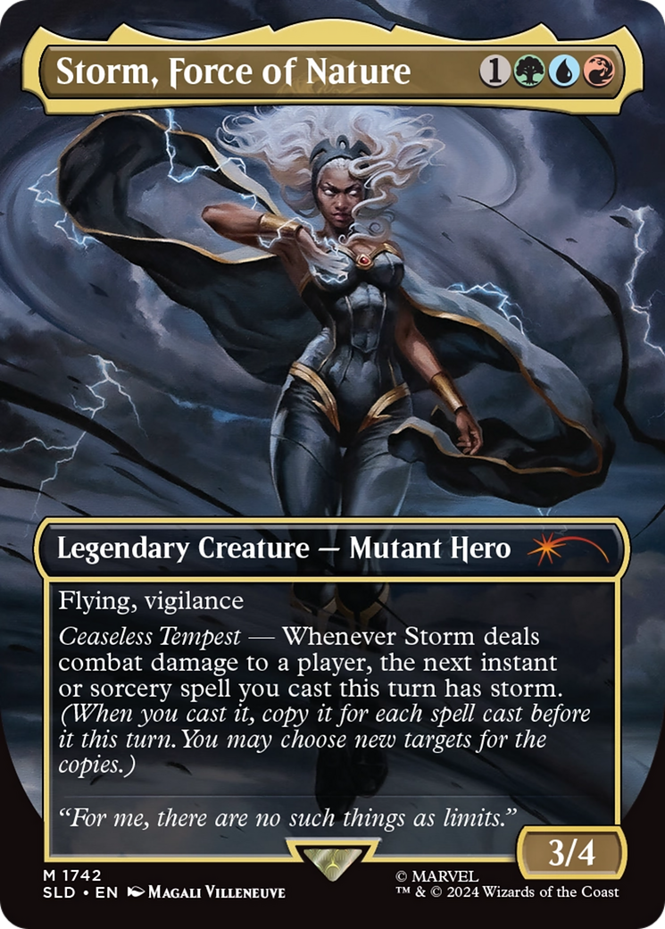 Storm, Force of Nature (Rainbow Foil) [Secret Lair Drop Series] | Gamers Paradise