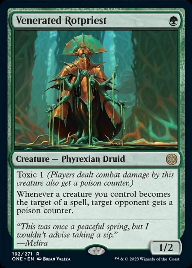 Venerated Rotpriest [Phyrexia: All Will Be One] | Gamers Paradise