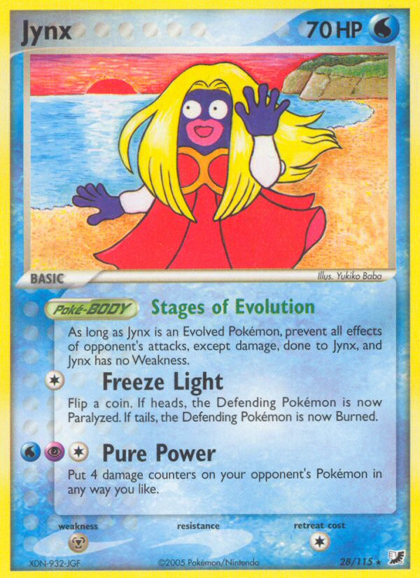 Jynx (28/115) [EX: Unseen Forces] | Gamers Paradise