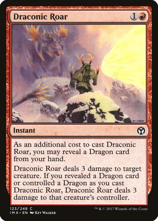 Draconic Roar [Iconic Masters] | Gamers Paradise