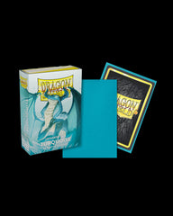 Dragon Shield: Japanese Size 60ct Sleeves - Turquoise (Matte) | Gamers Paradise