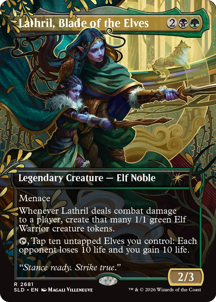 Lathril, Blade of the Elves [Secret Lair Drop Series] | Gamers Paradise