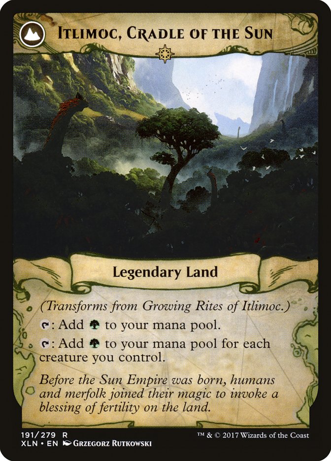 Growing Rites of Itlimoc // Itlimoc, Cradle of the Sun [Ixalan] | Gamers Paradise
