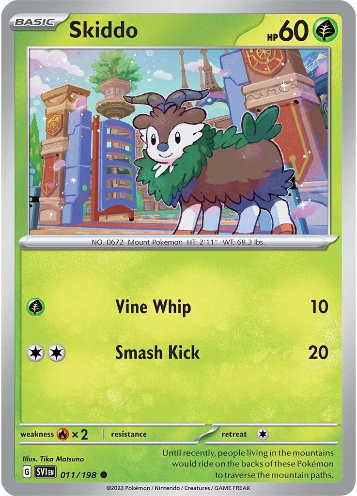 Skiddo (011/198) [Scarlet & Violet: Base Set] | Gamers Paradise